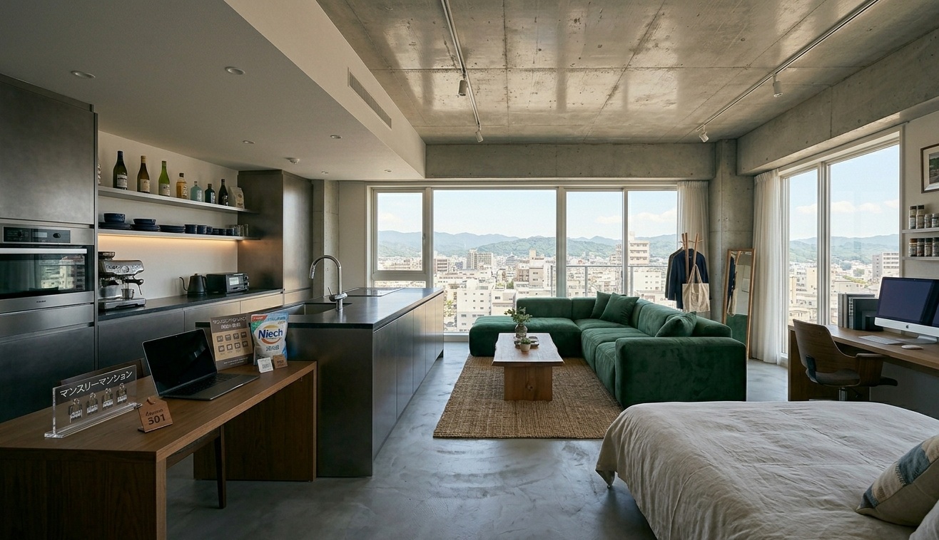 徳島でマンスリーマンション生活がおすすめな理由｜出張・長期滞在を快適にする選択