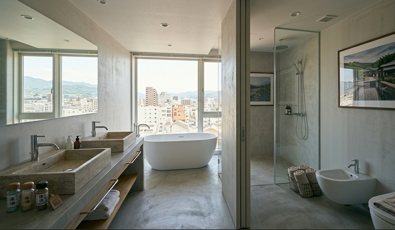 徳島出張でお風呂をゆっくり楽しむならマンスリーマンションがおすすめ